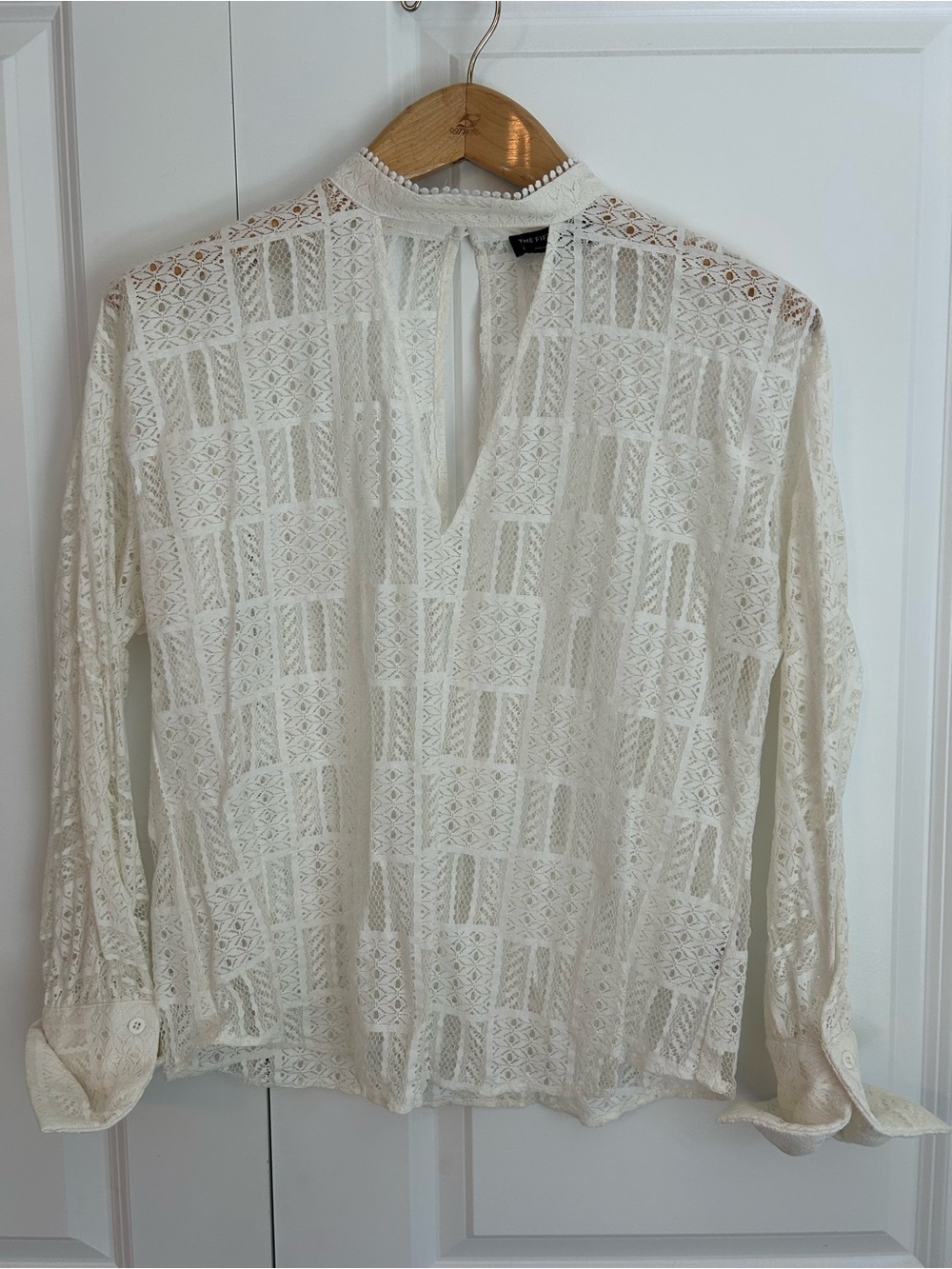 The Fifth Label lace blouse off white coastal cottage romantic